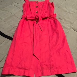 Coral pink sundress from Ann Taylor Loft